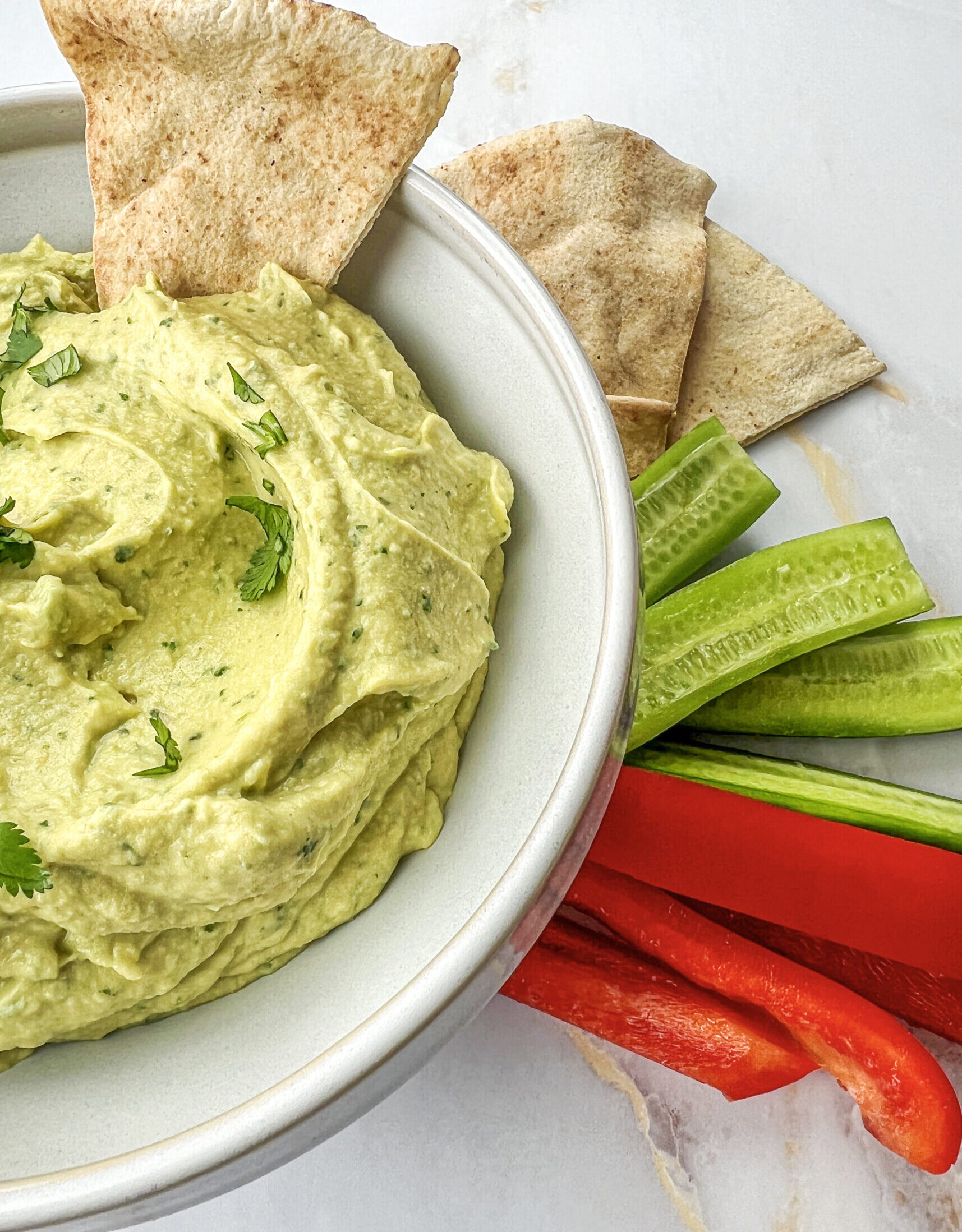Avacado Hummus