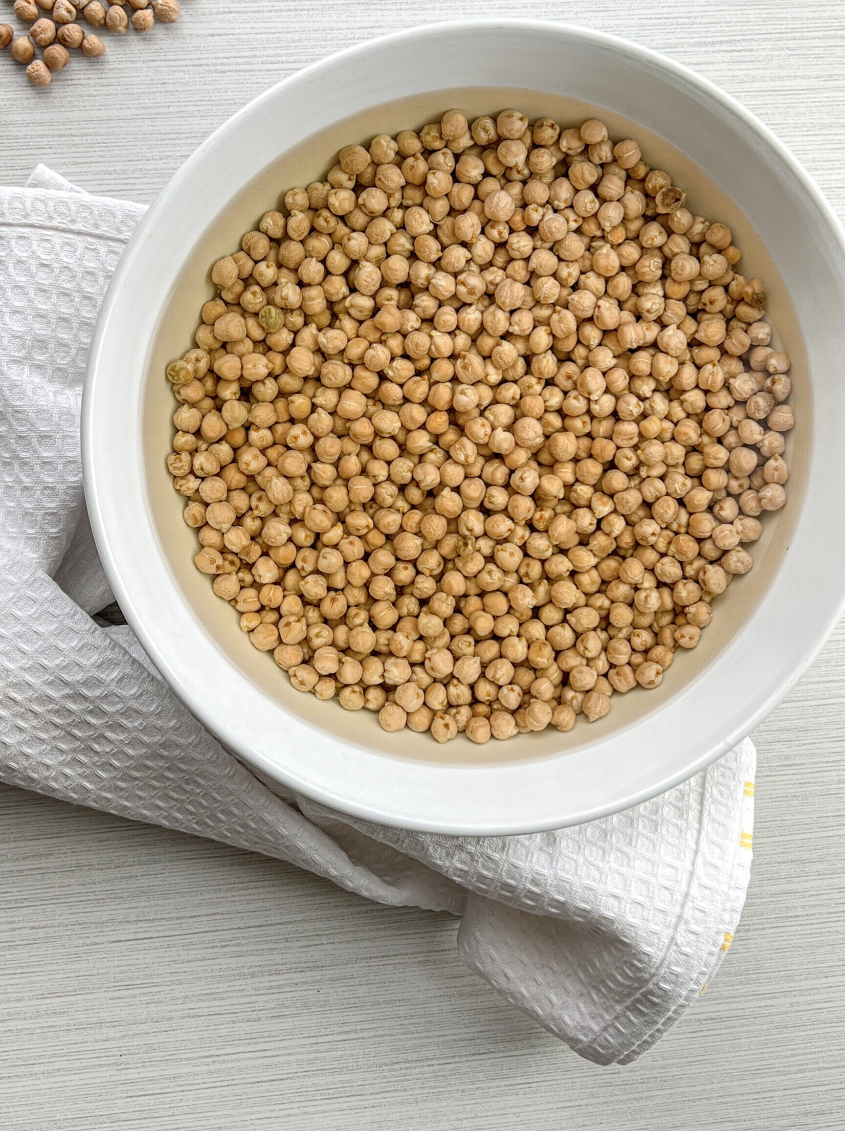 soaked chickpeas
