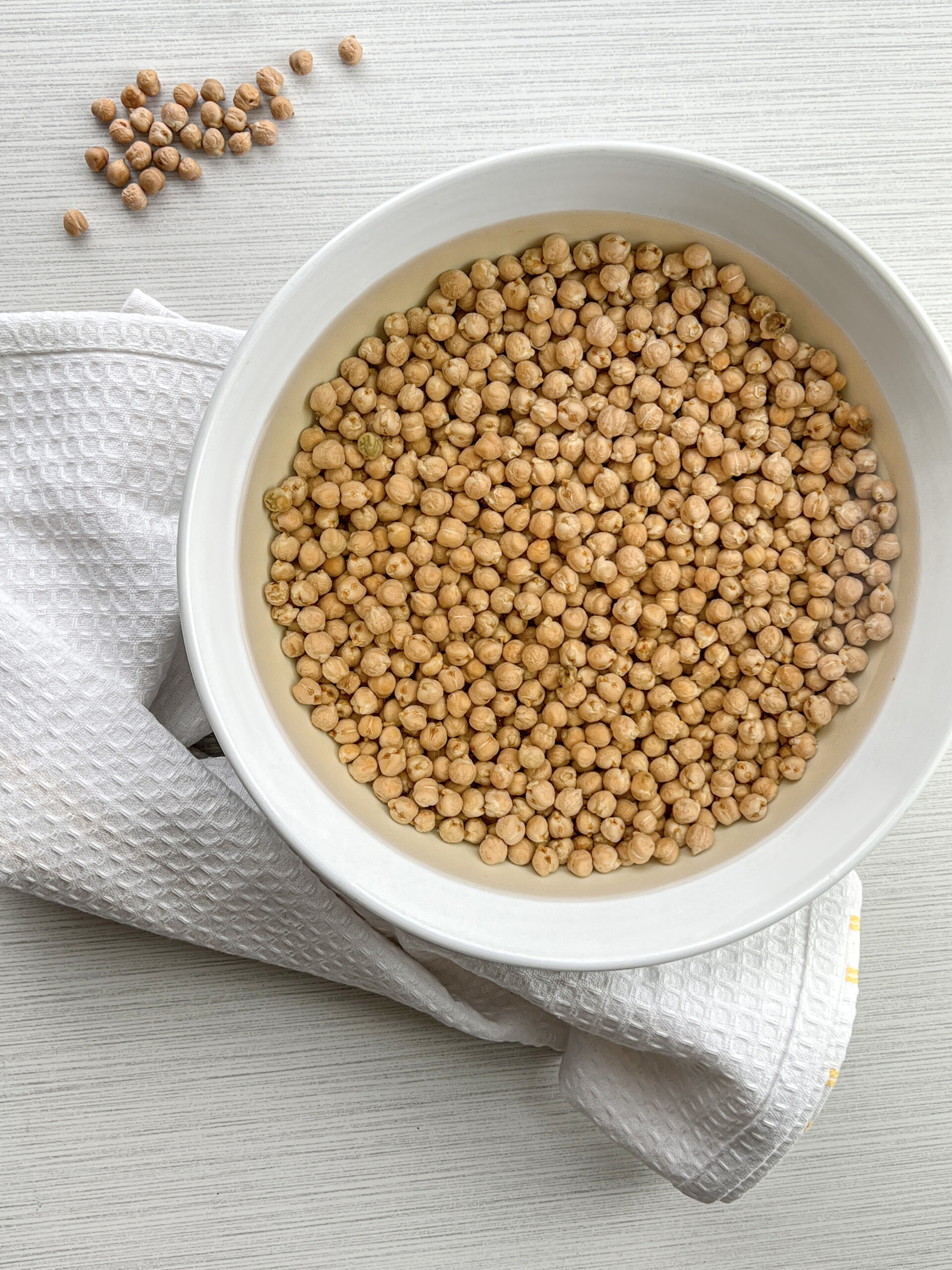 soaked chickpeas