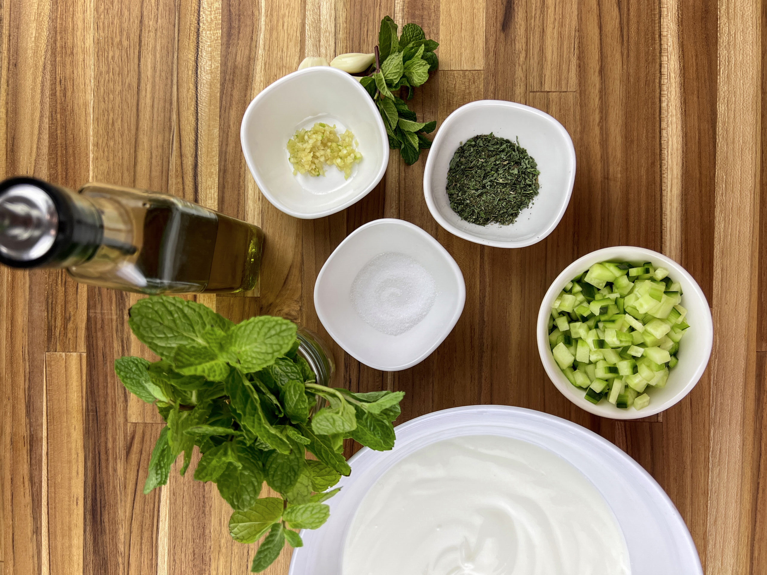 Creamy Yogurt Cucumber Salad Recipe