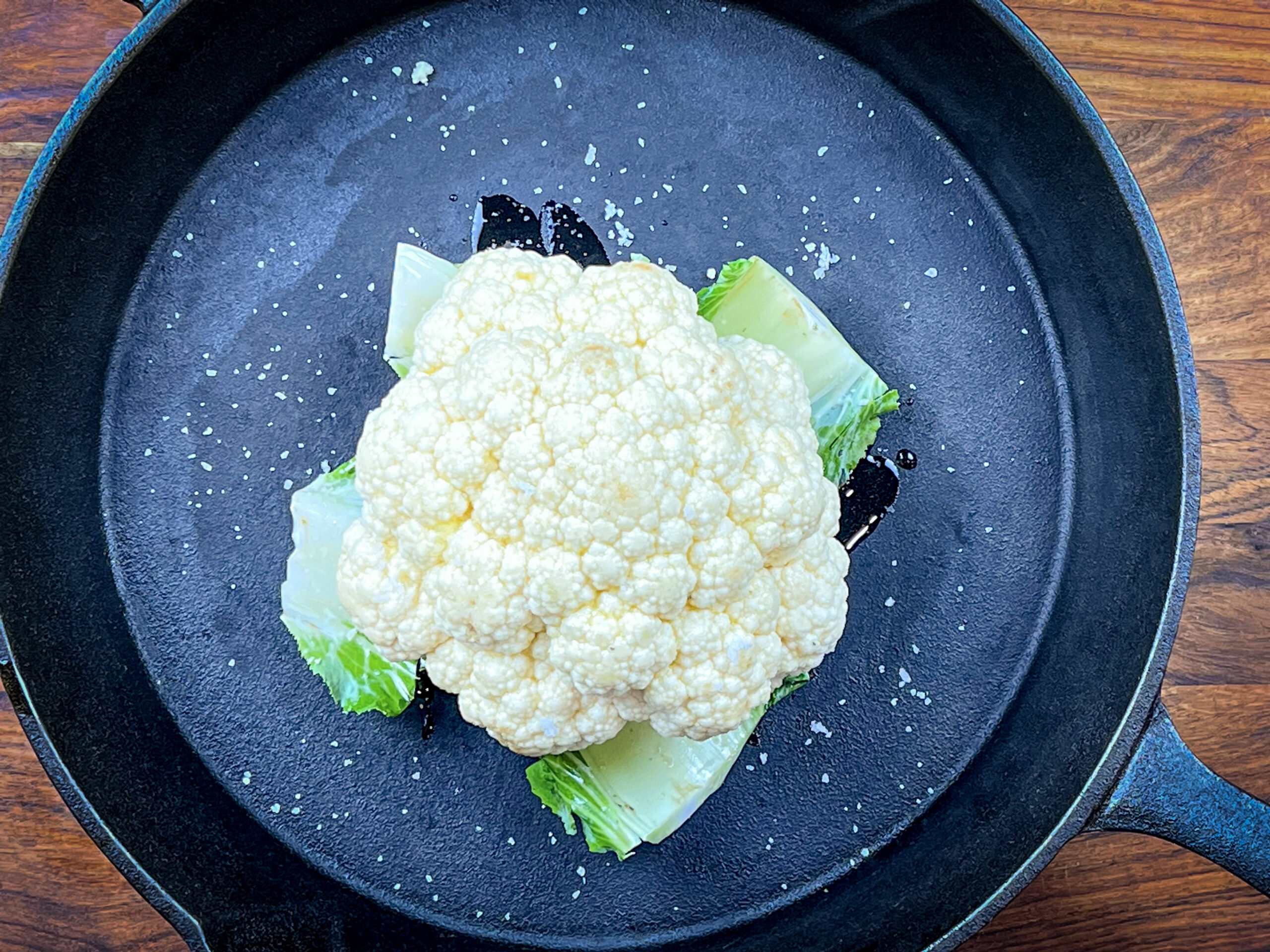 Oven Roasted Whole Cauliflower