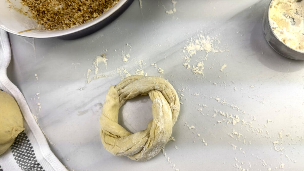 Simit - Turkish Sesame Bread Ring - Rana's Recipe