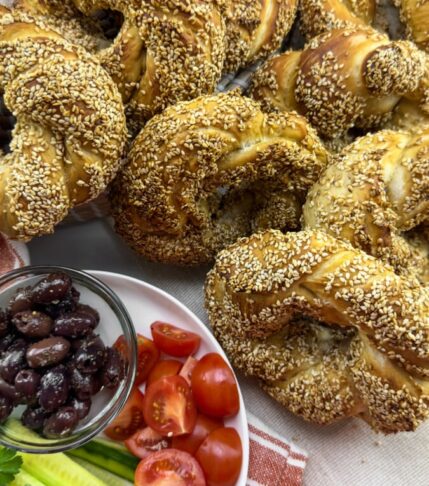 Turkish Simit - Traditional Street Food