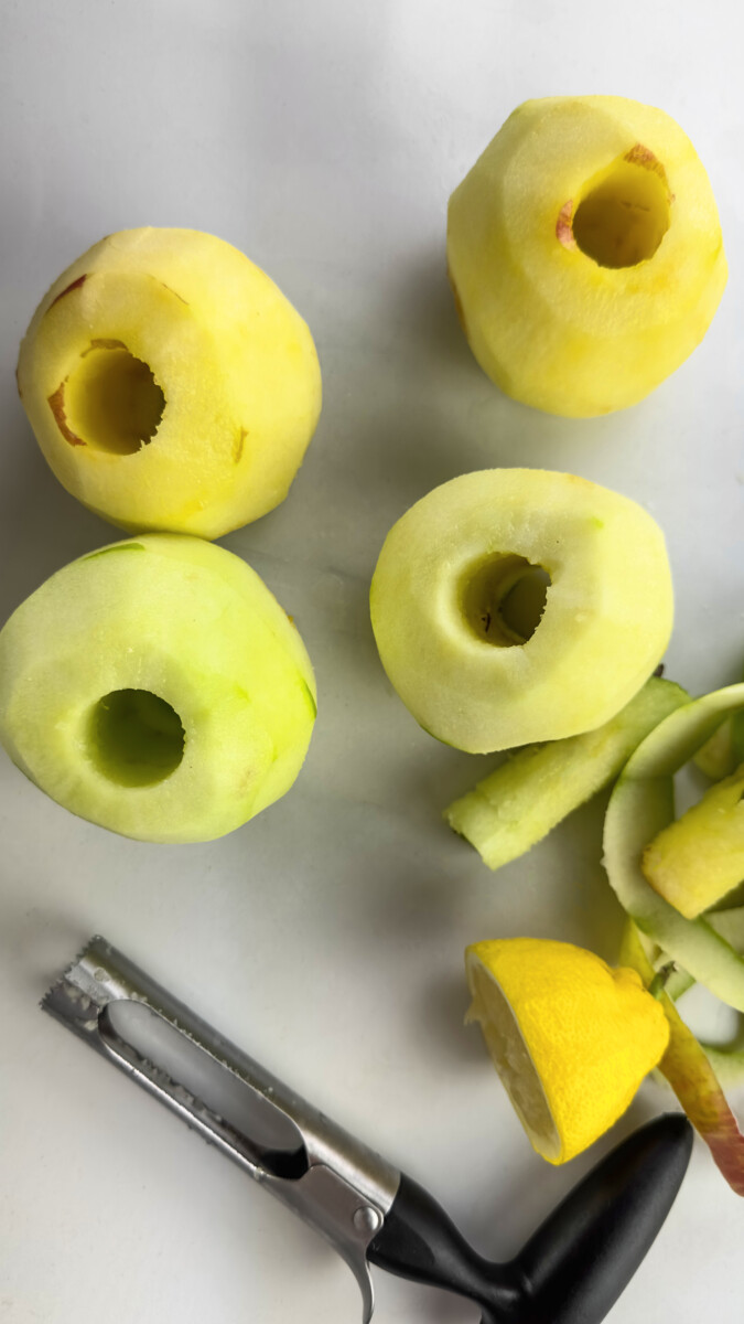 Bosnian Walnut Stuffed Apple Dessert