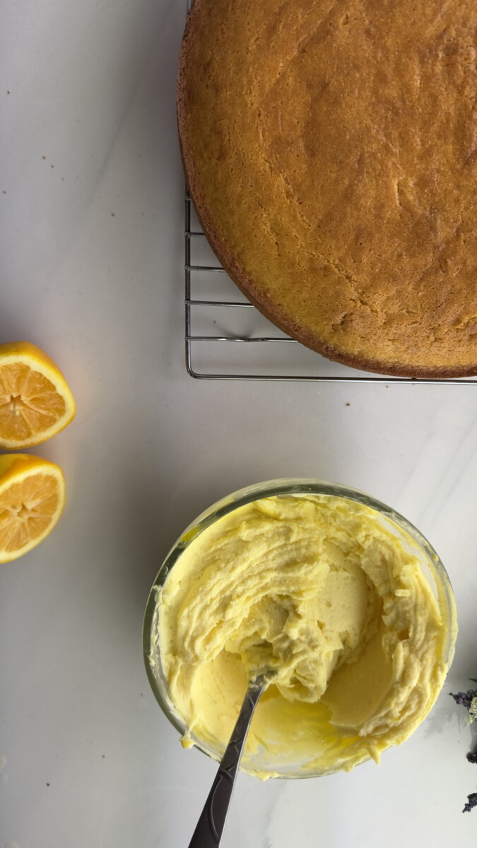 Cake Cooling in Pan and Transferring to Wire Rack