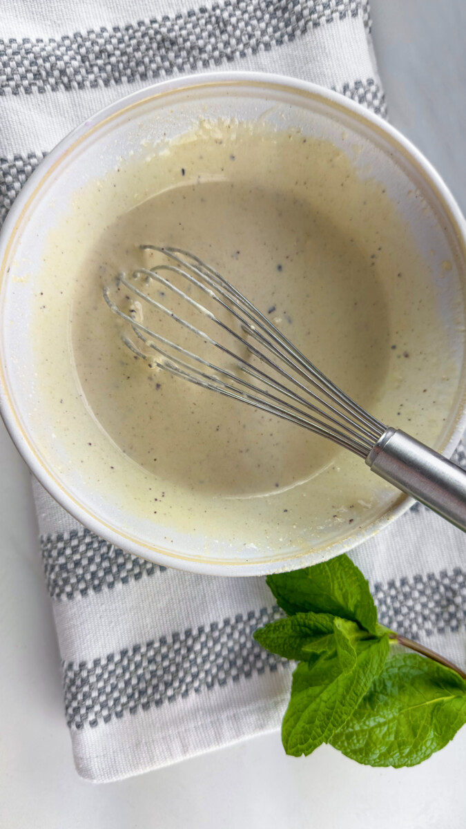 Creamy Tahini Elixir: The Perfect Finishing Touch for Lamb Shawarma Salad