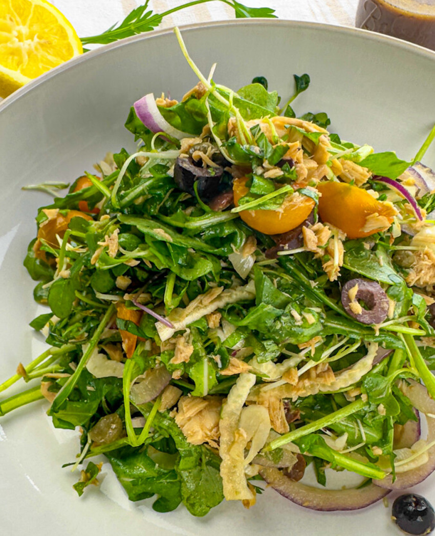 Mediterranean Tuna Salad Recipe