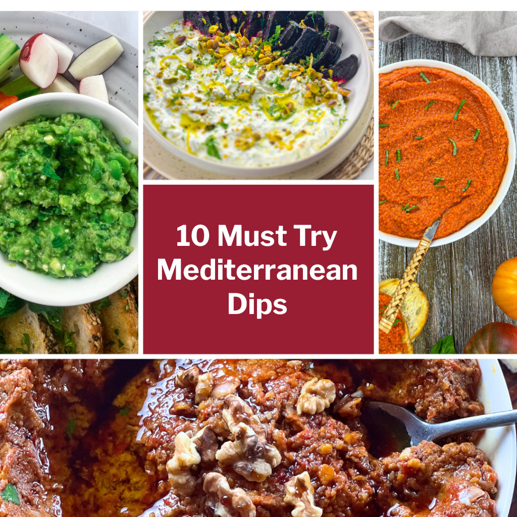 Mediterranean Magic: Top 10 Dips - Rana's Recipe