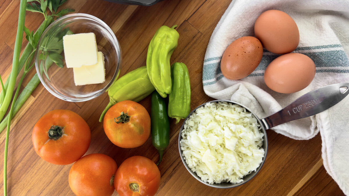 Turkish egg recipe ingreients