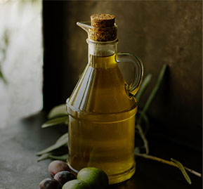 Olive oil is essential in Mediterranean cooking. 