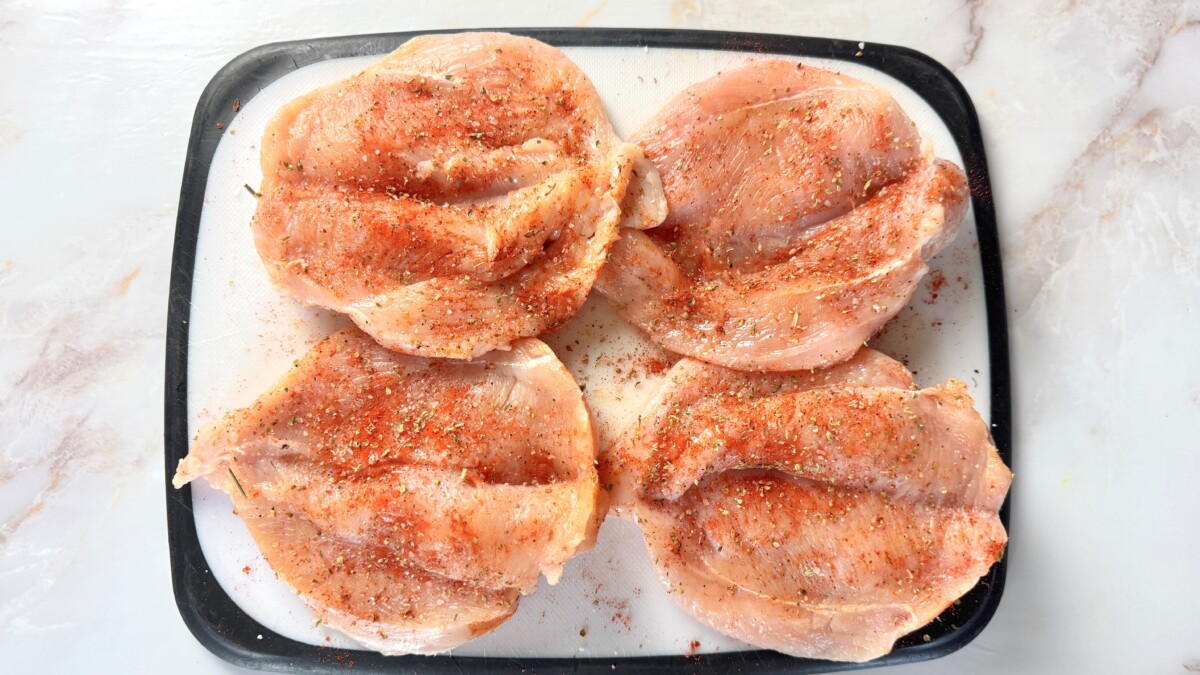 Seasoned and Ready: Mediterranean Chicken Breasts