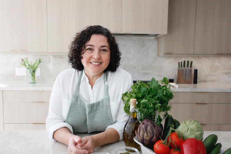 Rana The founder of Rana's Mediterranean Recipes 