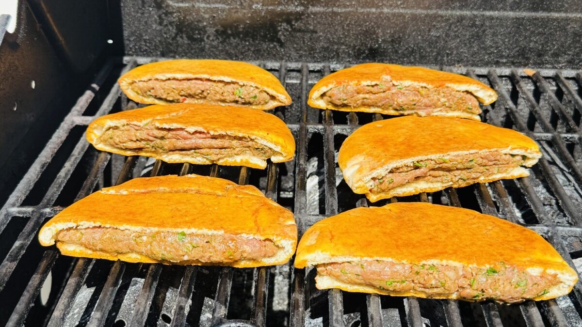 Grilled Arays are perfectly golden. 