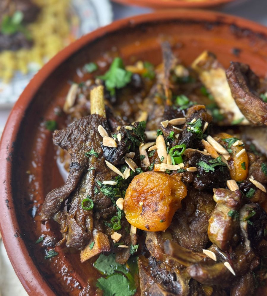 Moroccan Lamb Tagine with Dried Fruit
