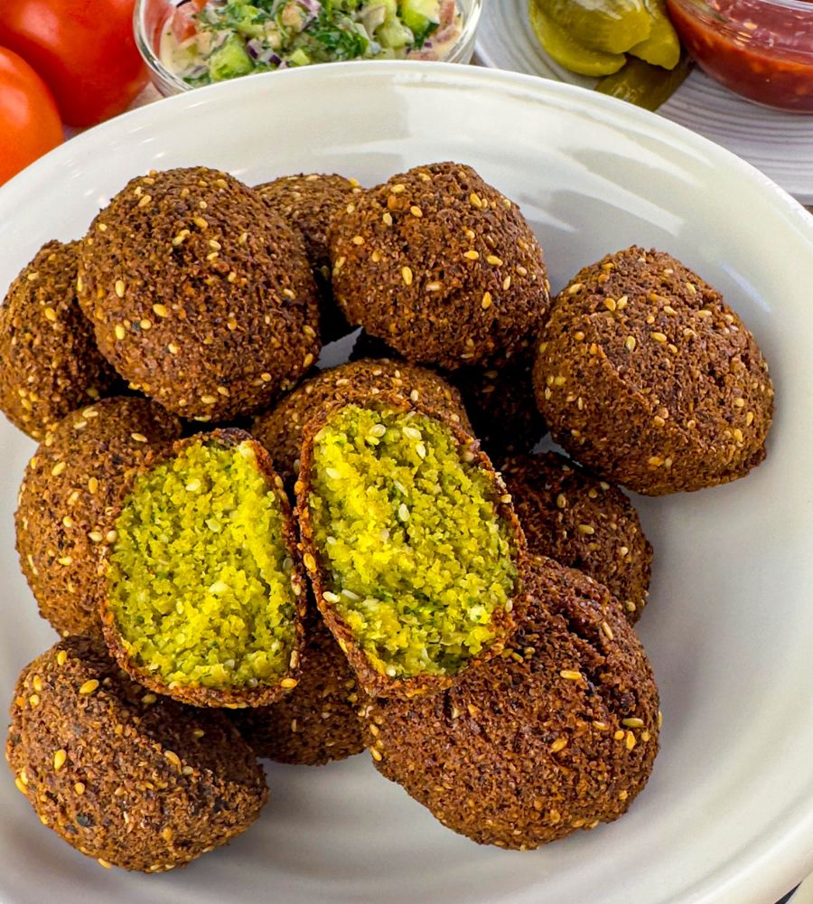 Crispy falafel Ramadan appetizer